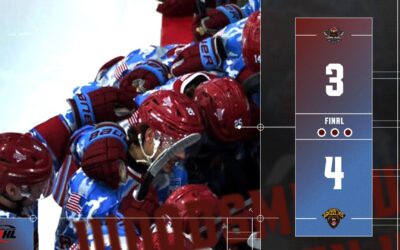 GRIZZLIES RALLY IN THE THIRD PERIOD TO HAND WOODSMEN 4-3 NA3HL SETBACK