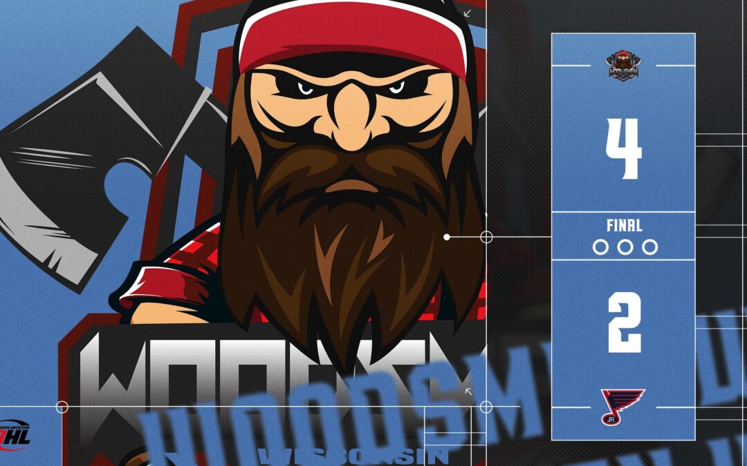 WOODSMEN’S 4-GOAL THIRD HAS ST. LOUIS SIGNING THE BLUES