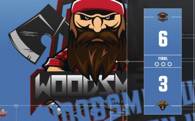 WOODSMEN OPEN SEASON WITH 6-3 WIN OVER GRIZZLIES