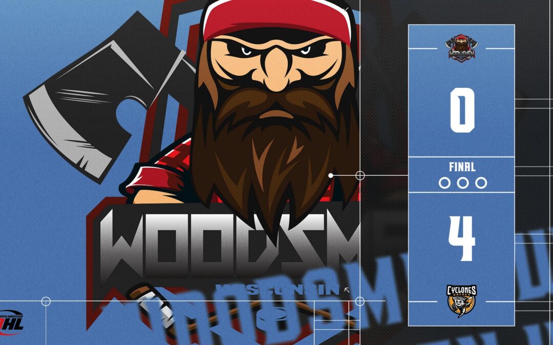 WOODSMEN COME UP EMPTY IN 4-0 LOSS TO CYCLONES