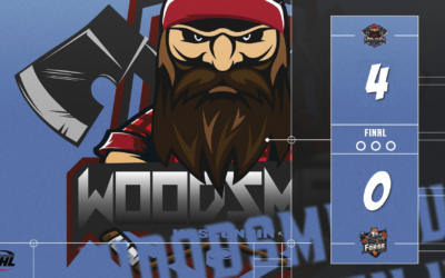 WOODSMEN SHUT OUT FORGE FOR SECOND STRAIGHT NIGHT